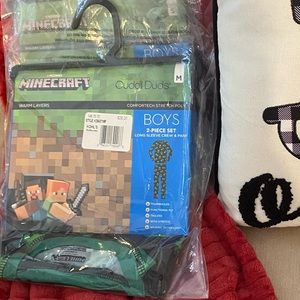 BOYS MINECRAFT WARM LAYERS WEAR 💚